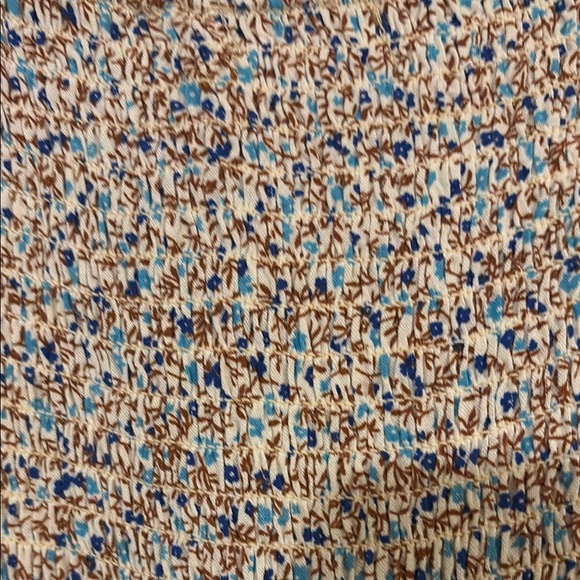 Tan Tiered Midi Sundress - Picture 3 of 6